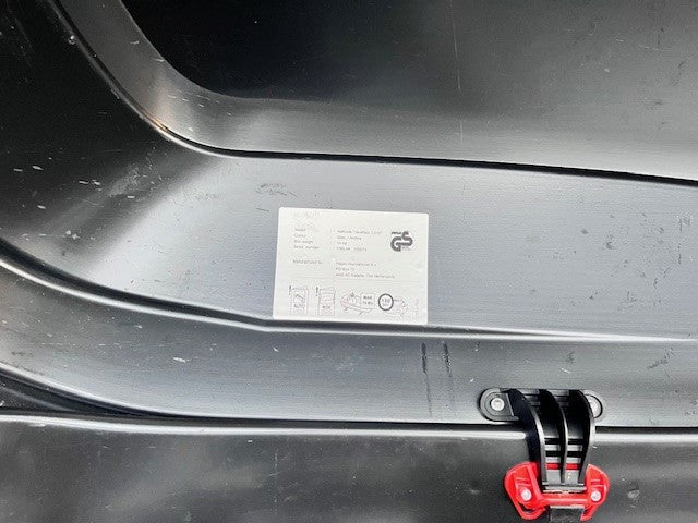 Foto dakkoffer gegevenssticker