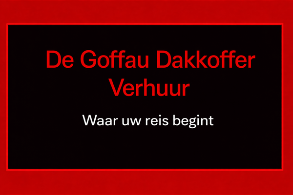 De Goffau Dakkoffer Verhuur 